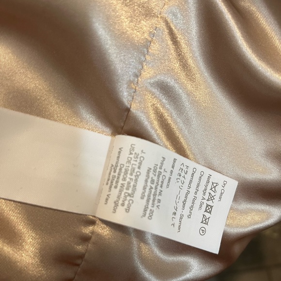 J. Crew Italian Stadium Cloth Coat 4P - Picture 11 of 12
